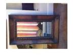 Brown Rustic Chunky Wall Mirror. I have for sale a large....